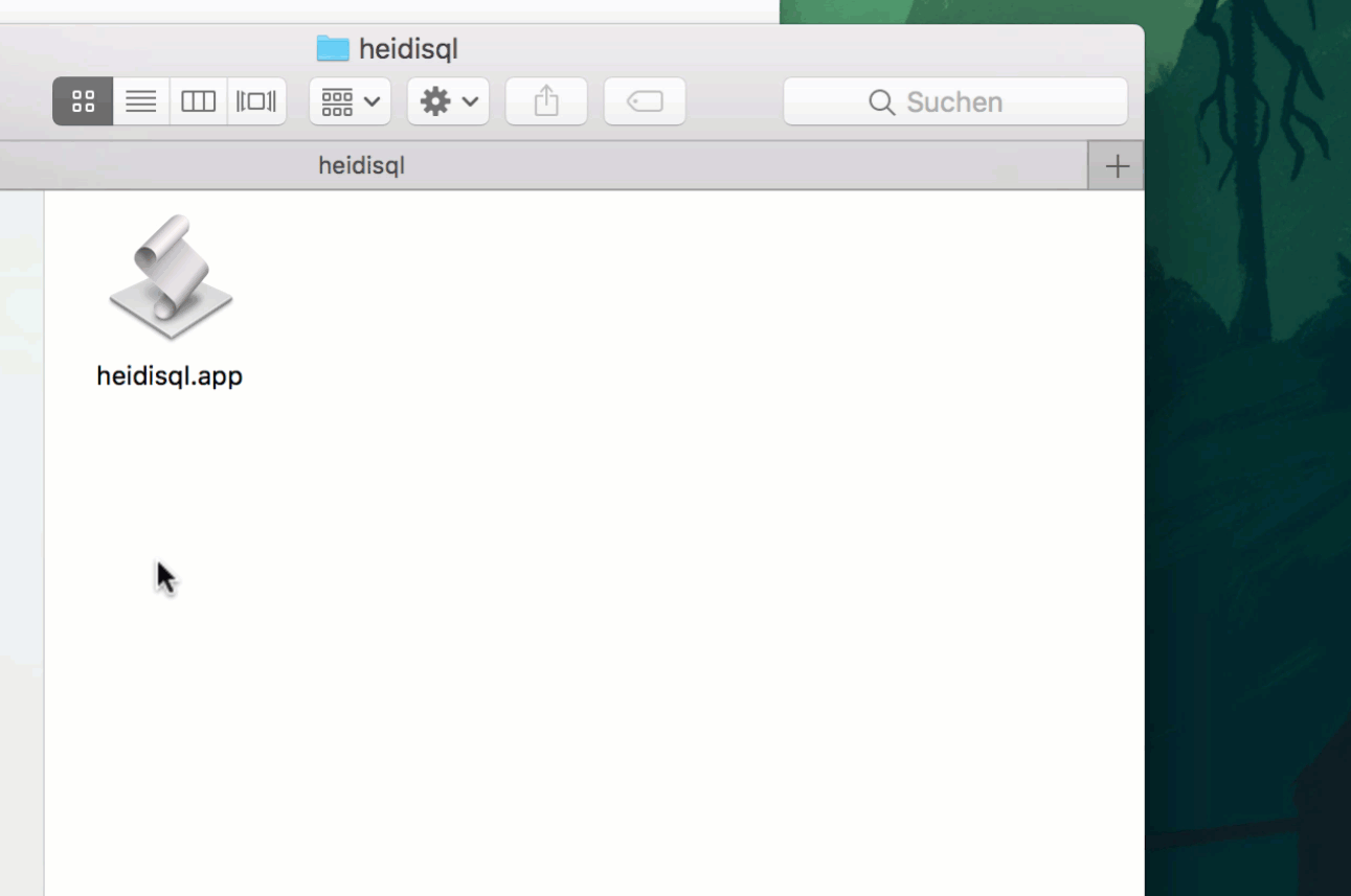 HeidiSQL.app with default icon