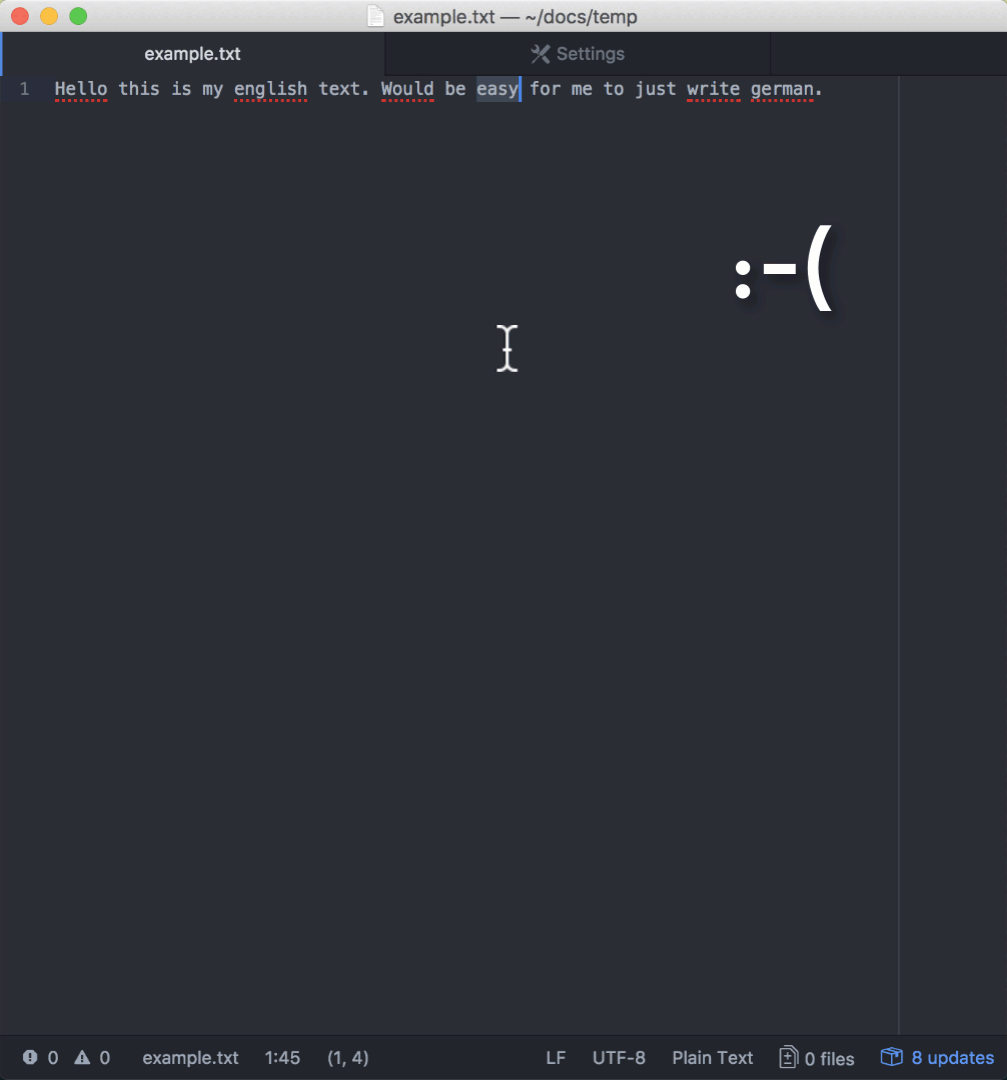 Setting Atom spell language manually